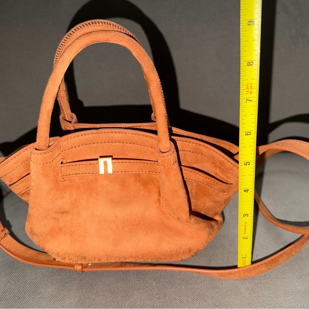 JW PEI Tan Mini Suede Bag - Picture 5 of 5